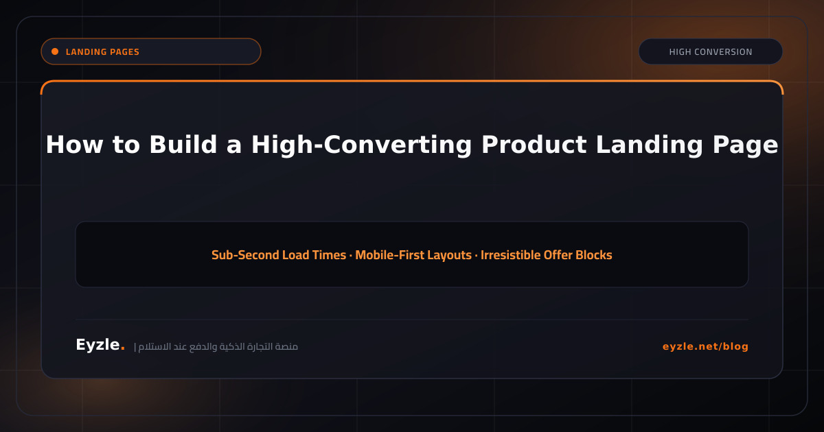 How to Build a High-Converting Product Landing Page