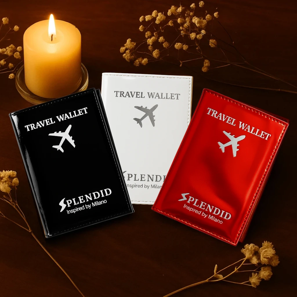 محفظة السفر الإيطالية Travel Wallet – من مجموعة الألوان بريق الامعة (5)