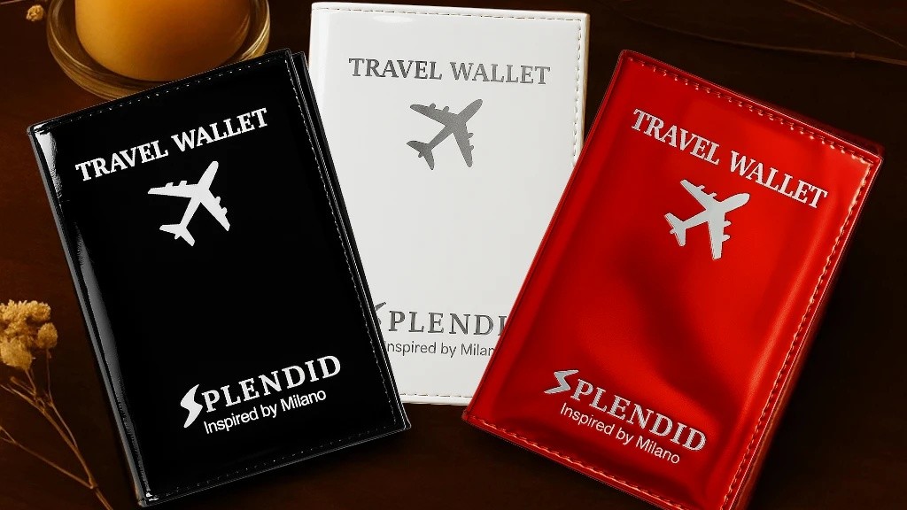 محفظة السفر الإيطالية Travel Wallet – من مجموعة الألوان بريق الامعة (6)