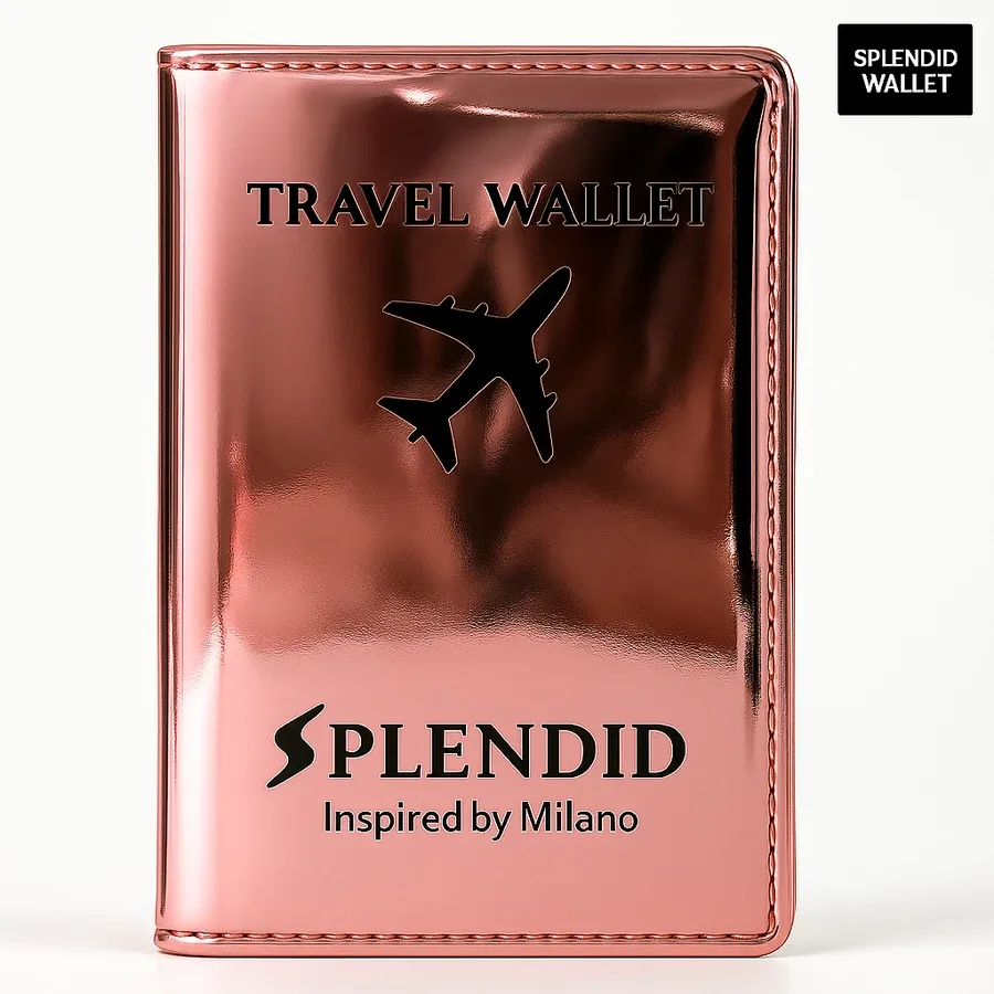 محفظة السفر الإيطالية Travel Wallet – من مجموعة الألوان بريق الامعة (7)