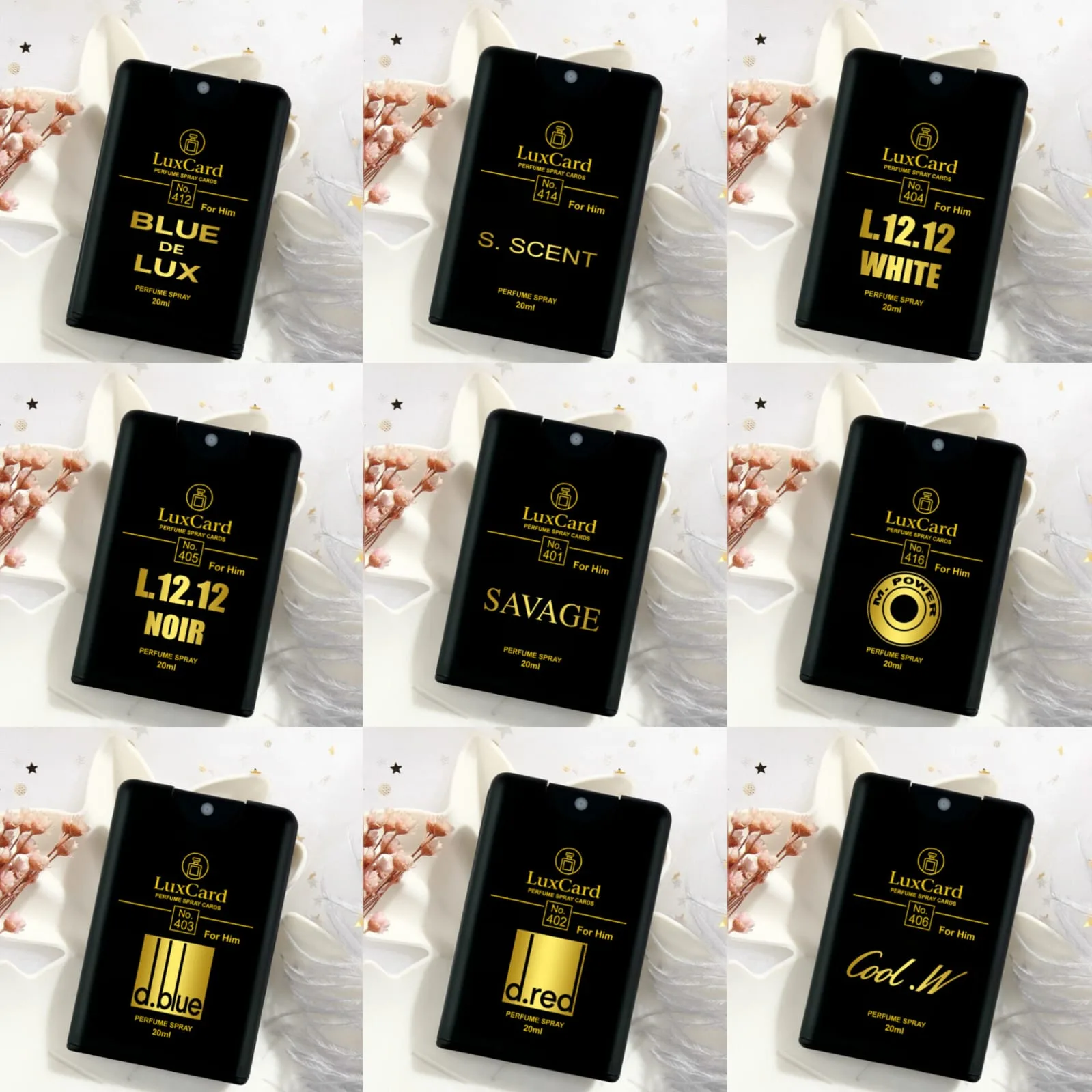 لوكس كارد 20 مل رجالي | حريمي (5+1 مجانا) LuxCard Offer (4)