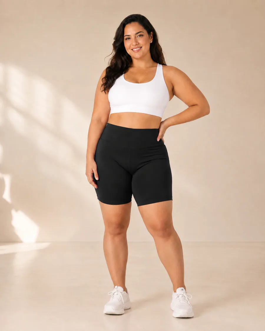 شورت لاميه حريمي مقاس 2XL (4)