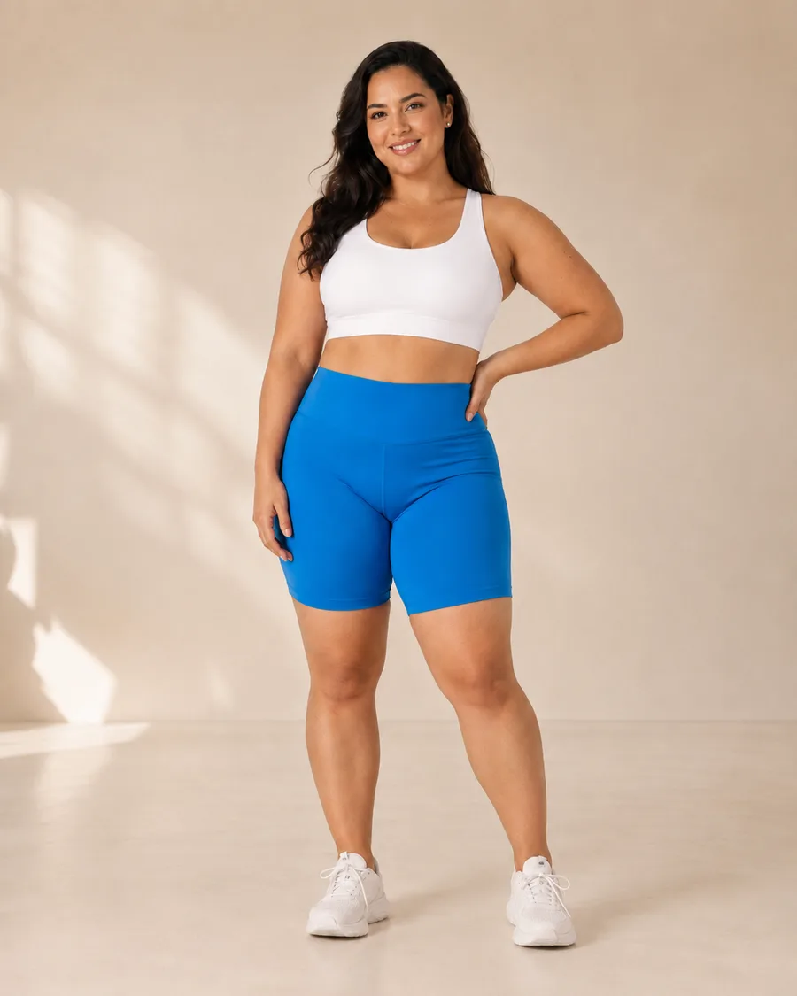 شورت لاميه حريمي مقاس 2XL (3)