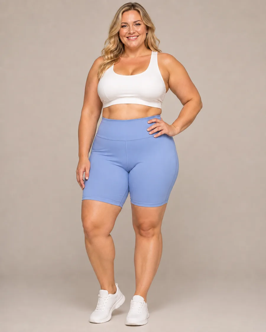 شورت لاميه حريمي مقاس 4XL (2)