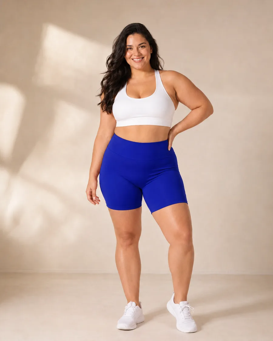 شورت لاميه حريمي مقاس 3XL (5)